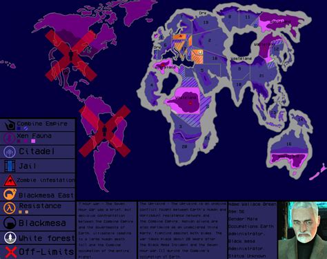 Half Life World Map