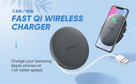 Ugreen Wireless Charger10w Qi Fast Charger