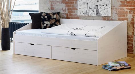 Ikea bett weiß mit schwarzen schubladen und lattenrost 90 x 200. Bett 90x200 Mit Schubladen | Sofabett 90x200 Kojenbett ...