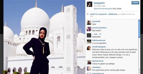 Rihanna ‘asked To Leave Sheikh Zayed Grand Mosque After Photoshoot