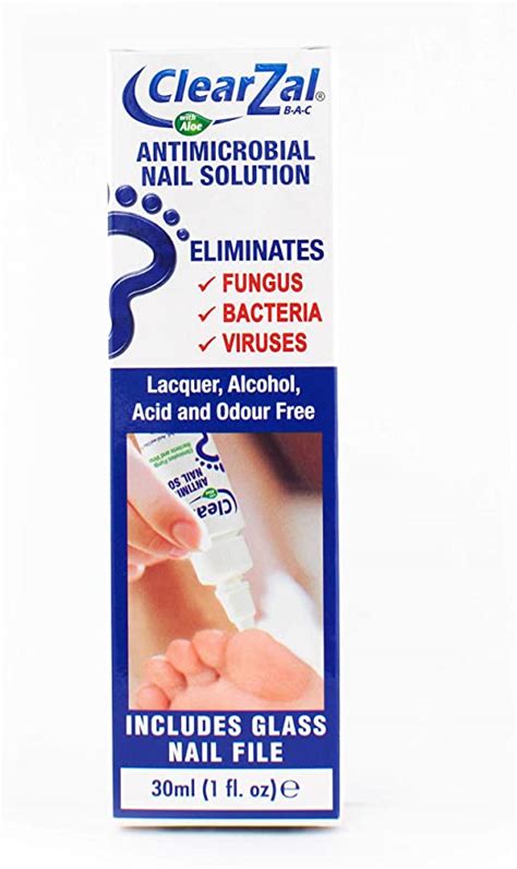 ClearZal Fungal Nail Treatment Antimicrobial Nail Solution 30ml