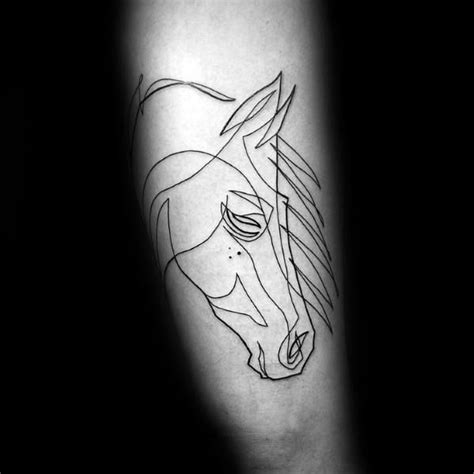 70 Horse Tattoos For Men Noble Animal Design Ideas Horse Tattoo