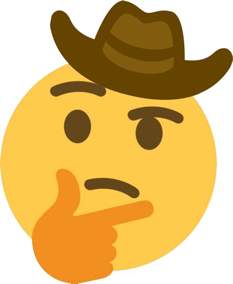 Sad Cowboy Emoji Png Pic Png Mart