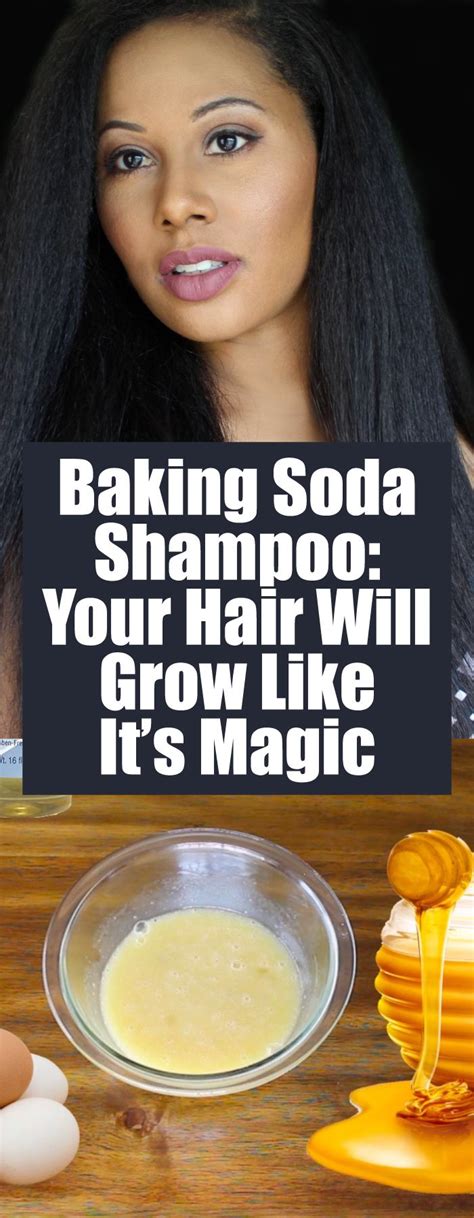 Baking Soda Shampoo Your Hair Will Grow Like Its Magic Baking Soda Shampoo Baking Soda Uses