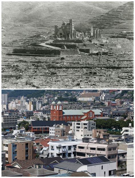 70 Years On Hiroshima Then And Now Photos Show The Citys Recovery