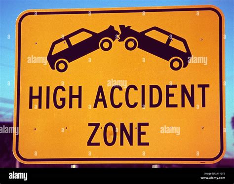 Road Safety Sign Stock Image Image Of Accident Warning 24838105 Ba8