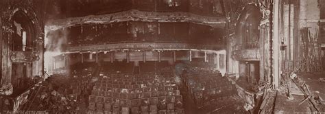 Panoramic View Of The Interior Of The Iroquois Theatre Taken The Day