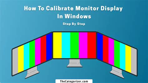 How To Calibrate The Monitor In Windows 11 Completely