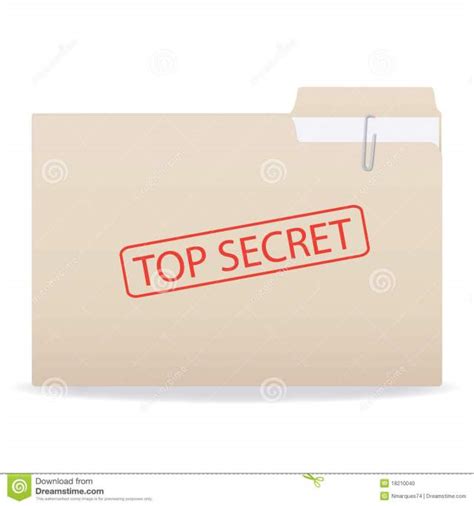Top Secret Folder Template Free Download Printable Templates Lab