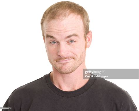 Smug Man Raises Eyebrows High Res Stock Photo Getty Images