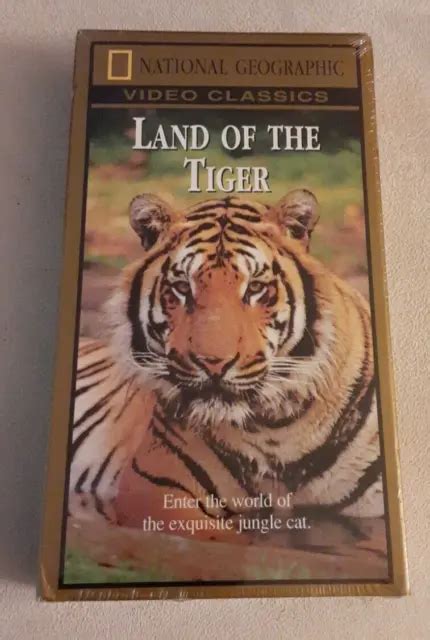 National Geographic Video Classic Land Of The Tiger Vhs 749 Picclick