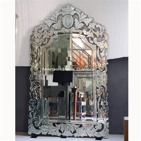 Blenheim gold crown arched full length floor mirror. Venetian Wall Mirror Full Crown MG 080061 | Venetian ...