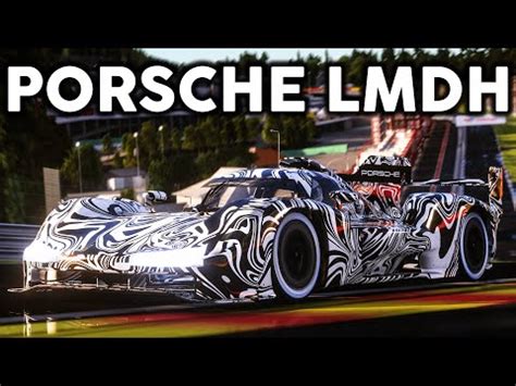 The NEW Porsche LMDh Car In Assetto Corsa YouTube