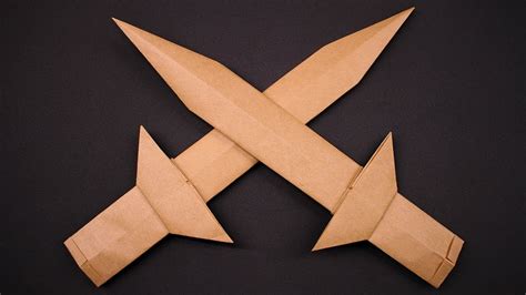 Paper Sword Easy Origami