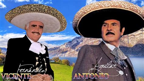 Vicente FernÁndez Y Antonio Aguilar Puros Corridos Mix 2023 Rancheras