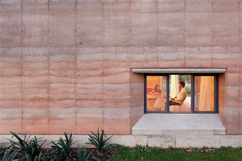 Earth As A Symbol Of Stability Rammed Earth Wall Earth