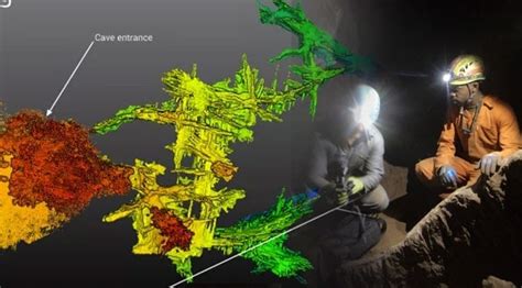 Laser Scanning The Rising Star Cave In The Cradle Of Humankind South