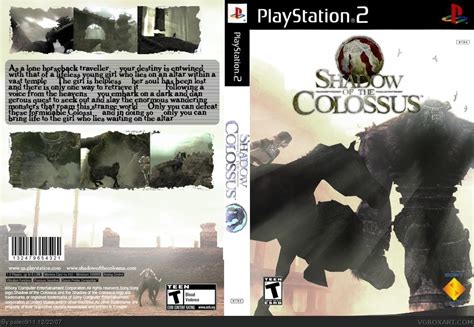 Shadow Of The Colossus Playstation Box Art Cover By Palec