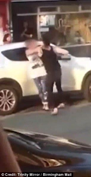 Video Shows Vicious Street Fight Erupt Between Two Women In Birmingham Daily Mail Online