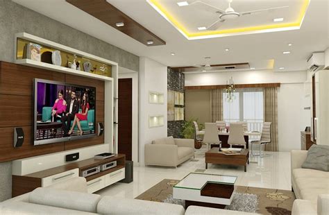 3 Bhk Flat Lodha Meridian Modern Living Room By Shree Lalitha