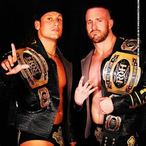 Roh World Tag Team Champions Matt Taven And Michael Bennett The