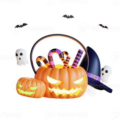 3d Halloween Icon Illustration 12074885 Png