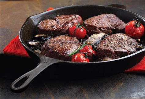 Shiitake mushrooms create a sublime sauce with deep, earthy flavor, but you can substitute any other. Beef Tenderloin with Balsamic Coffee Sauce - Eat Well