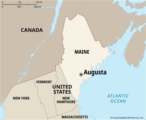 Augusta Maine Population Map And Facts Britannica