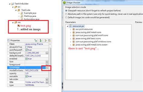 Change Java Program Icon Under Eclipse Window Builder Stack Overflow