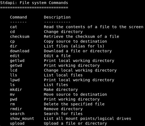 53 Filesystem Commands Ethical Hacking Tutorial Tutorial Learning