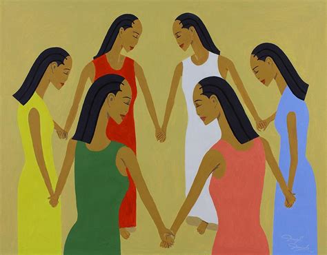 Sisterhood Painting By Women Of Soul D Glenn Daniels