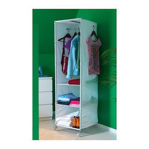 Black double canvas wardrobe bedroom clothes storage cabinet with 2 hanging rail. Ikea Created a Whole Collection for Your Tiny Apartment ...