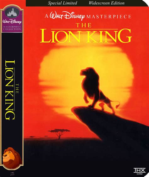 The Lion King Widescreen Edition Vhs By Thecinemabuff93 On Deviantart