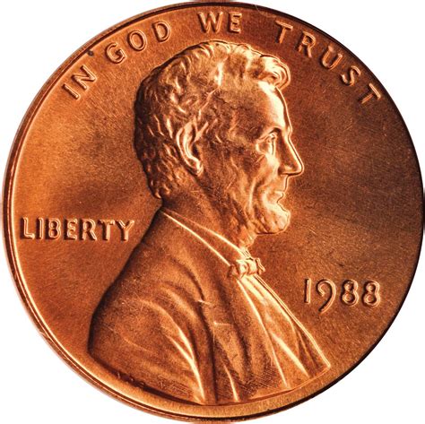 Value Of 1988 Lincoln Cents We Appraise Modern Coins