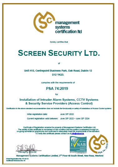Certificates Screen Security