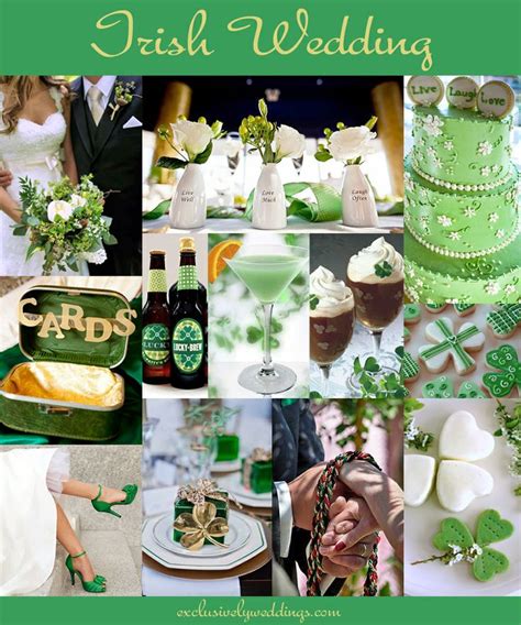 Irish Wedding St Patricks Day Wedding Exclusivelyweddings With