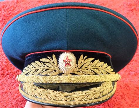 Soviet Union Russian General Of Tank And Artillery Corps Uniform Peaked