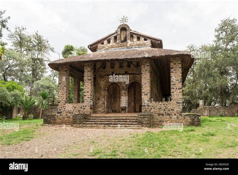 The Ethiopian Orthodox Debre Birhan Selassie Church Gondar Ethiopia