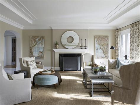 Traditional Living Room With Neutral Palette Hgtv