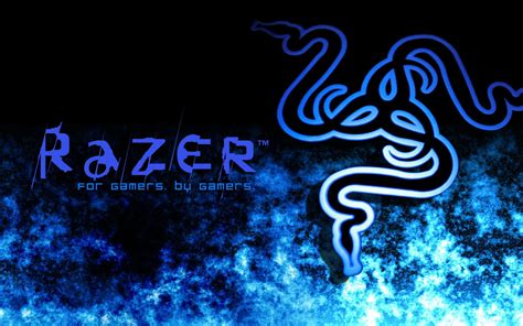 Razer Logo Blue Hd Photo
