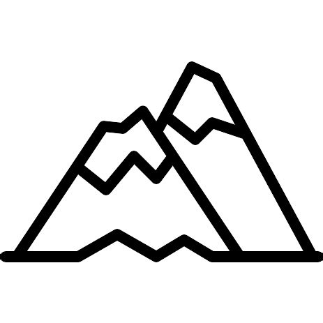 Mountains Vector SVG Icon - SVG Repo