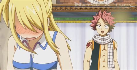 As per fairy tail lucy shows affection to natsu but natsu isn't considering it as love but as family. In My Head: Fairytail Moment ~ Natsu x Lucy