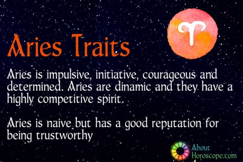 ♈ Aries Traits Personality And Characteristics Aries Personality