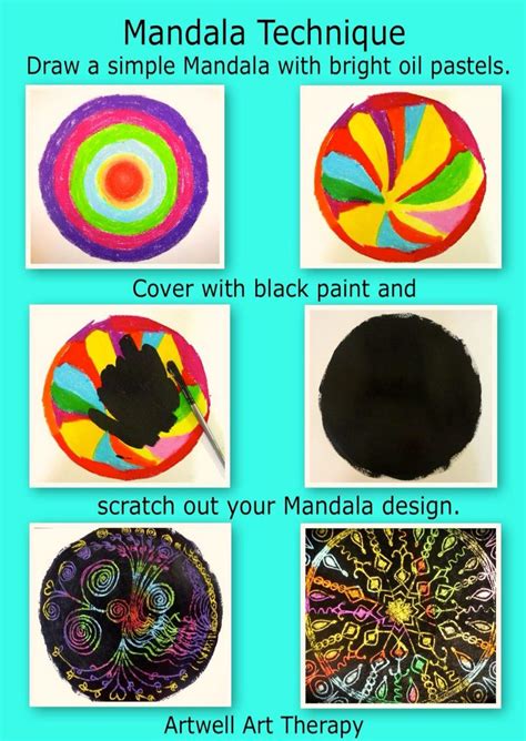 Mandala Art Therapy Activities Art Therapist Art Therapy