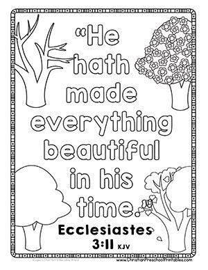 Coloring pages for kids christian (bible) coloring pages. Fall Leaf Bible Printables - Christian Preschool Printables