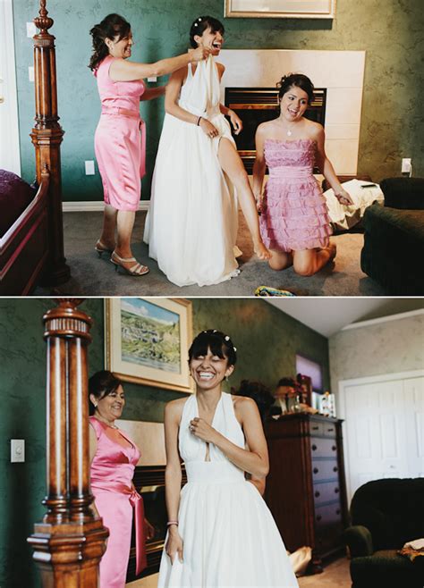 How to plan a backyard wedding. Montana backyard wedding: Katch + Kory | Real Weddings ...