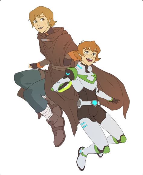 Pidge The Green Paladin And Her Brother Matt Holt From Voltron Legendary Defender Voltron