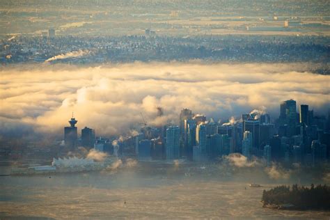 Vancouver Cold Foggy Winter Morning Vancouver Downtown And Flickr