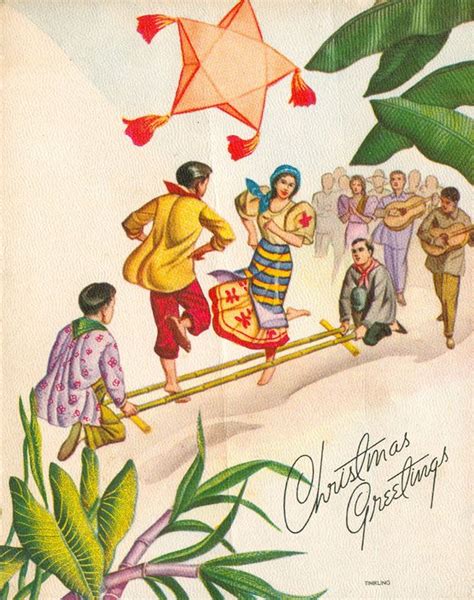 Pinoy Kollektor 79 1960s Native Philippine Christmas Cards Filipino