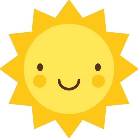 Cute Sun Clipart Free Download On Png Clipartix